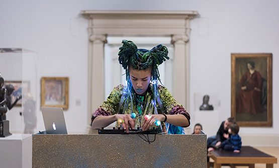 Artist Rebekah Ubuntu (pictured) courtesy of Early Years and Family, Tate London, 2019.